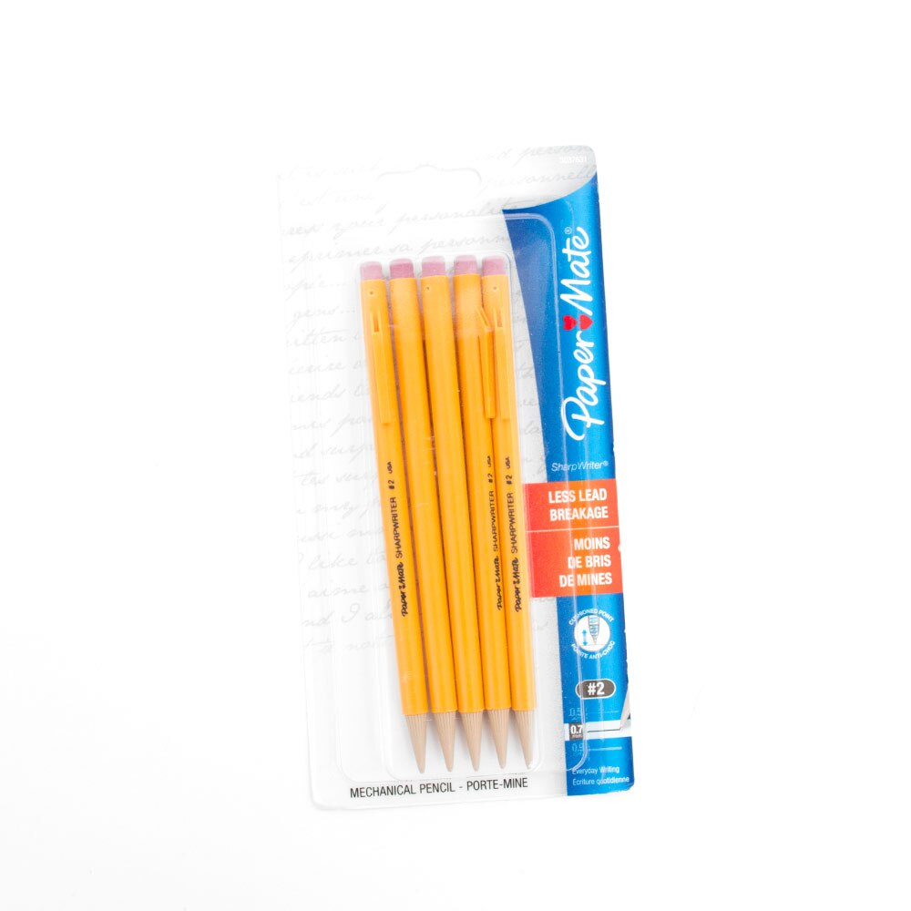 PaperMate, Mechanical, Pencil, 5 Pack, 0.7mm